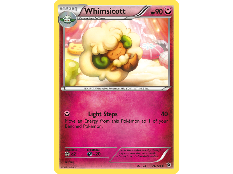 Whimsicott (Reverse Holo)