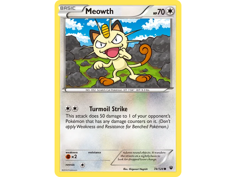 Meowth (Reverse Holo)