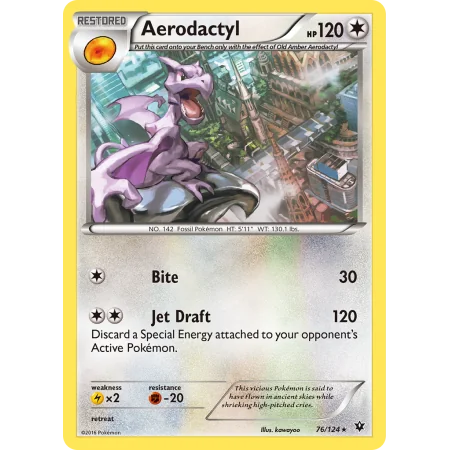 Aerodactyl (Reverse Holo)