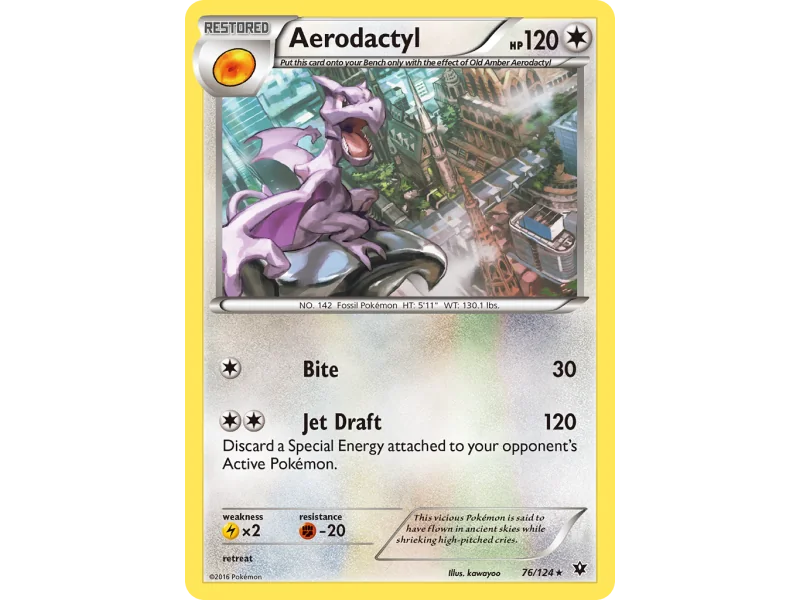 Aerodactyl (Reverse Holo)