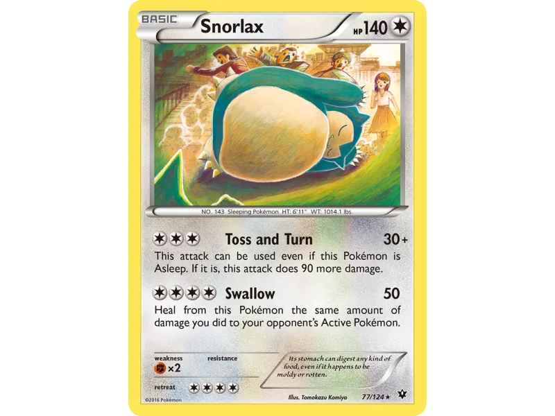 Snorlax (Reverse Holo)