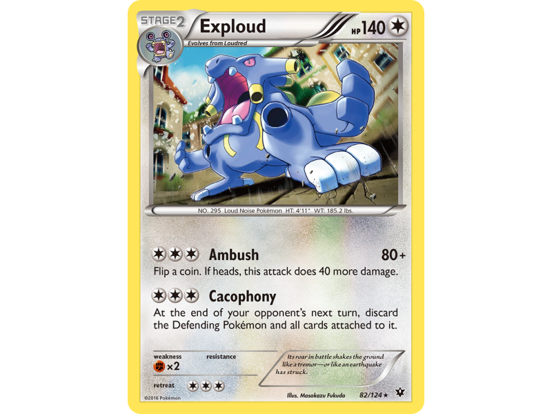 Exploud (Reverse Holo)