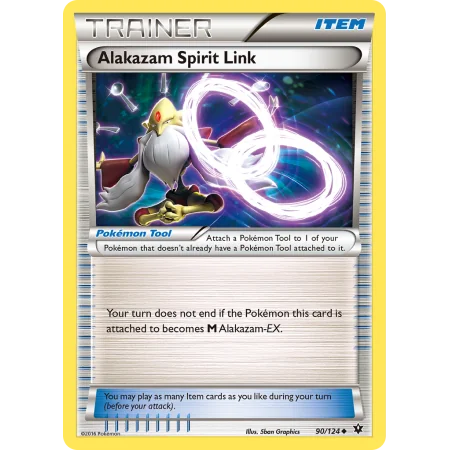 Alakazam Spirit Link (Reverse Holo)