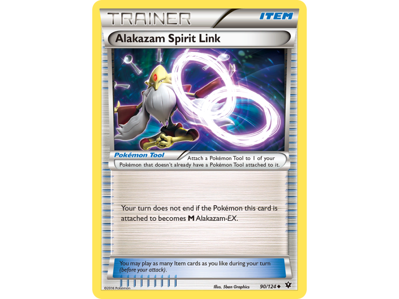 Alakazam Spirit Link (Reverse Holo)