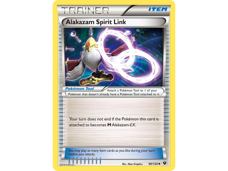 Alakazam Spirit Link (Reverse Holo)