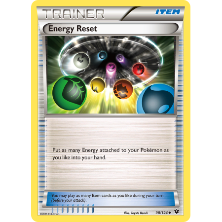 Energy Reset (Reverse Holo)