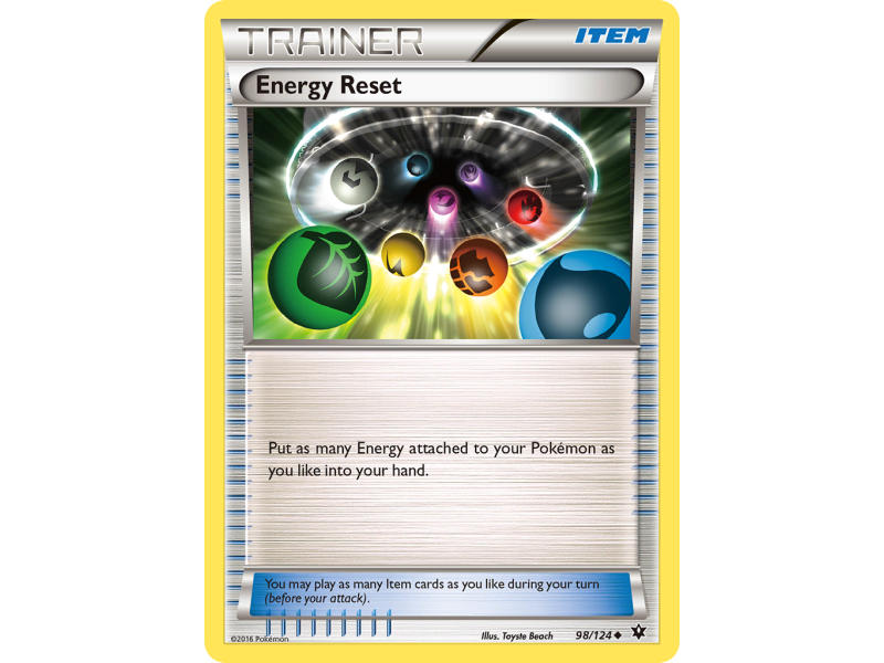 Energy Reset (Reverse Holo)