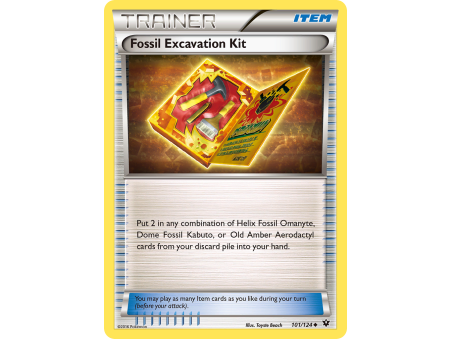 Fossil Excavation Kit (Reverse Holo)