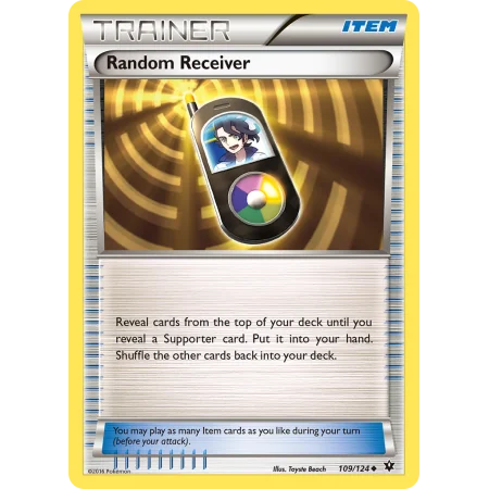 Random Receiver (Reverse Holo)