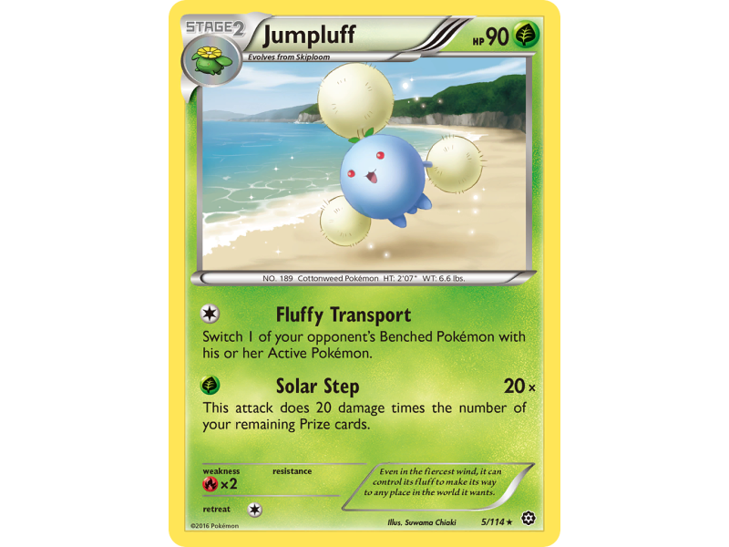 Jumpluff (Reverse Holo)
