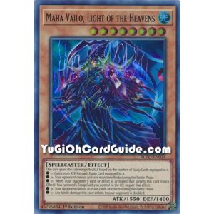 Maha Vailo, Light of the Heavens (Super Rare)