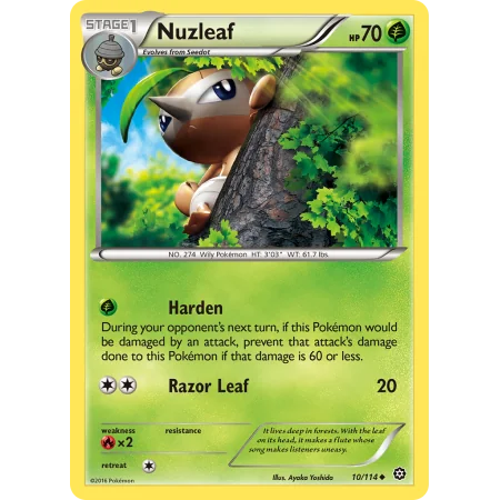 Nuzleaf (Reverse Holo)