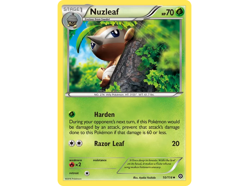 Nuzleaf (Reverse Holo)