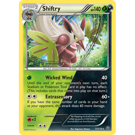 Shiftry (Reverse Holo)