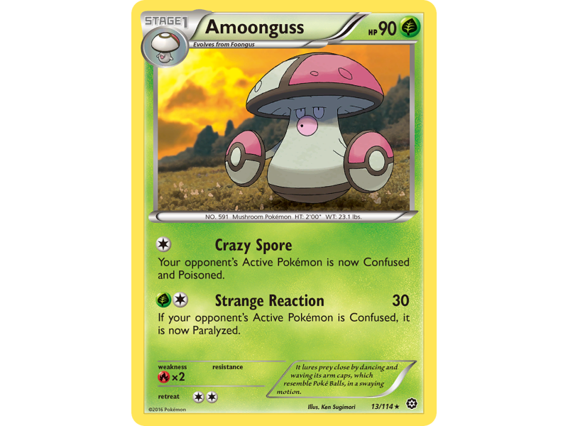 Amoonguss (Reverse Holo)