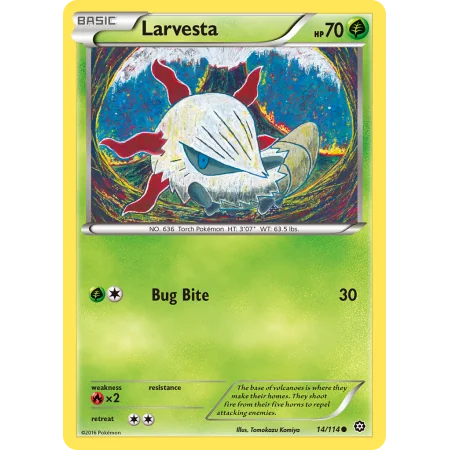 Larvesta (Reverse Holo)