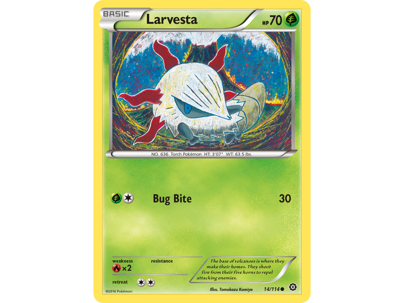 Larvesta (Reverse Holo)