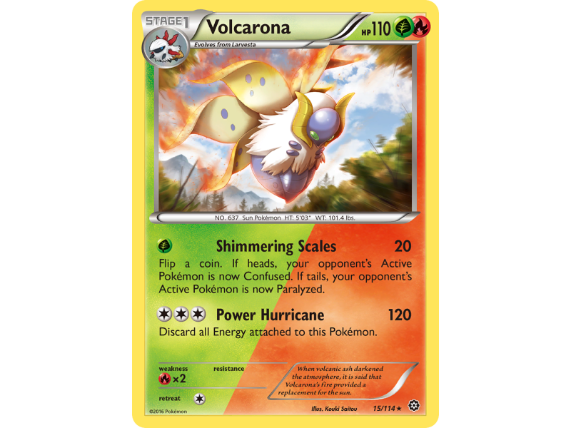 Volcarona (Reverse Holo)