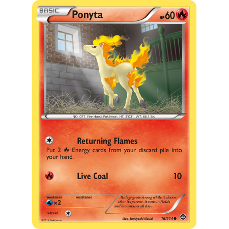 Ponyta (Reverse Holo)