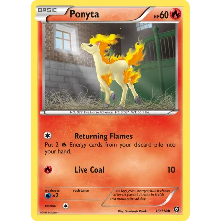 Ponyta (Reverse Holo)