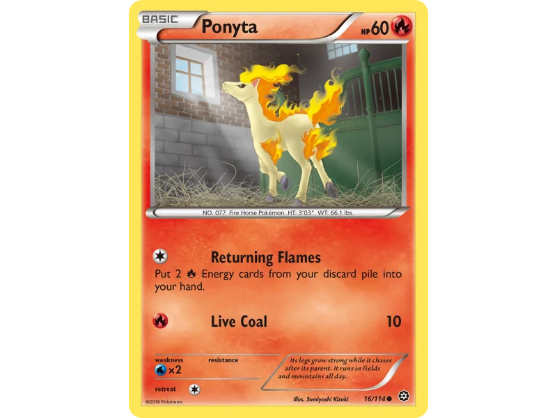 Ponyta (Reverse Holo)