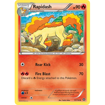 Rapidash (Reverse Holo)