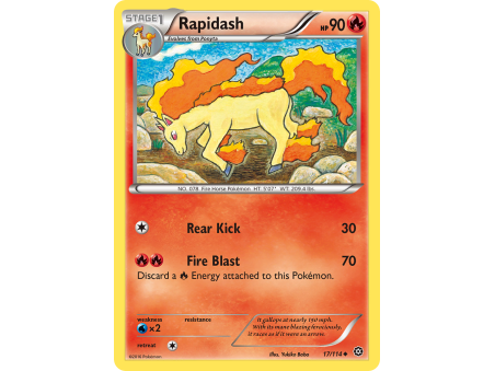 Rapidash (Reverse Holo)