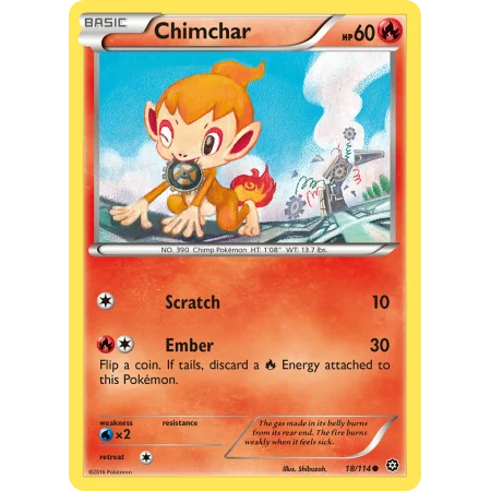 Chimchar (Reverse Holo)