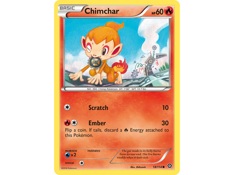 Chimchar (Reverse Holo)