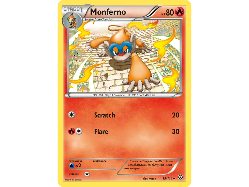 Monferno (Reverse Holo)