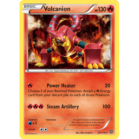 Volcanion (Reverse Holo)