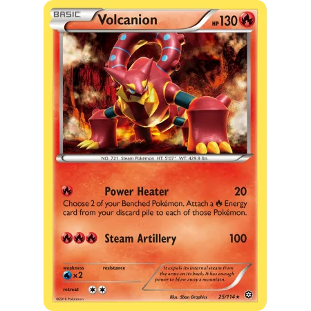 Volcanion (Reverse Holo)