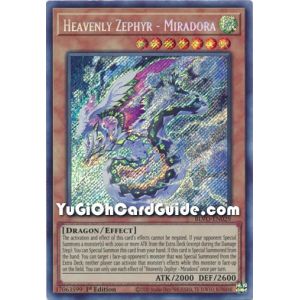 Heavenly Zephyr - Miradora (Secret Rare)