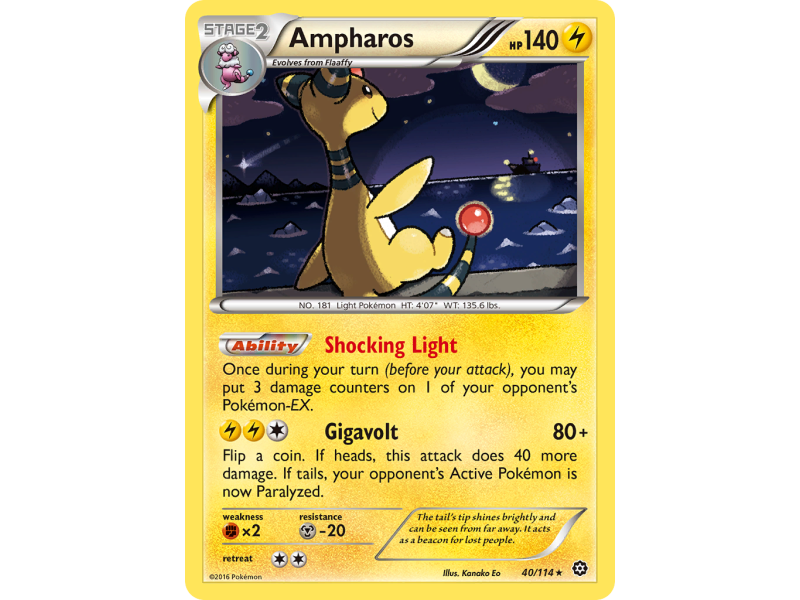 Ampharos (Reverse Holo)