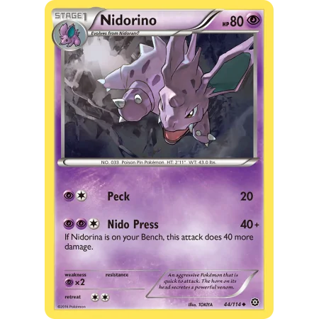 Nidorino (Reverse Holo)
