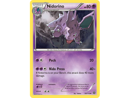 Nidorino (Reverse Holo)