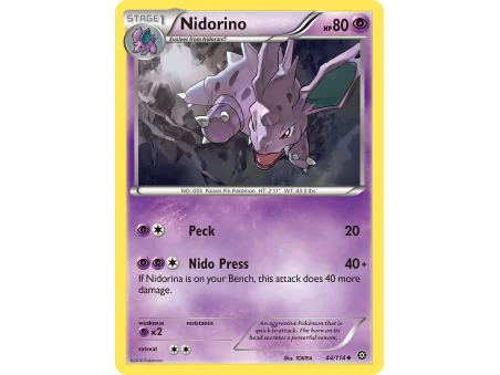 Nidorino (Reverse Holo)