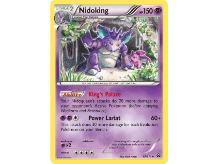Nidoking (Reverse Holo)