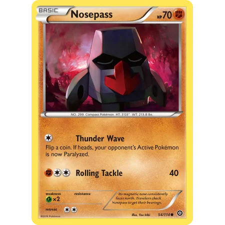 Nosepass (Reverse Holo)