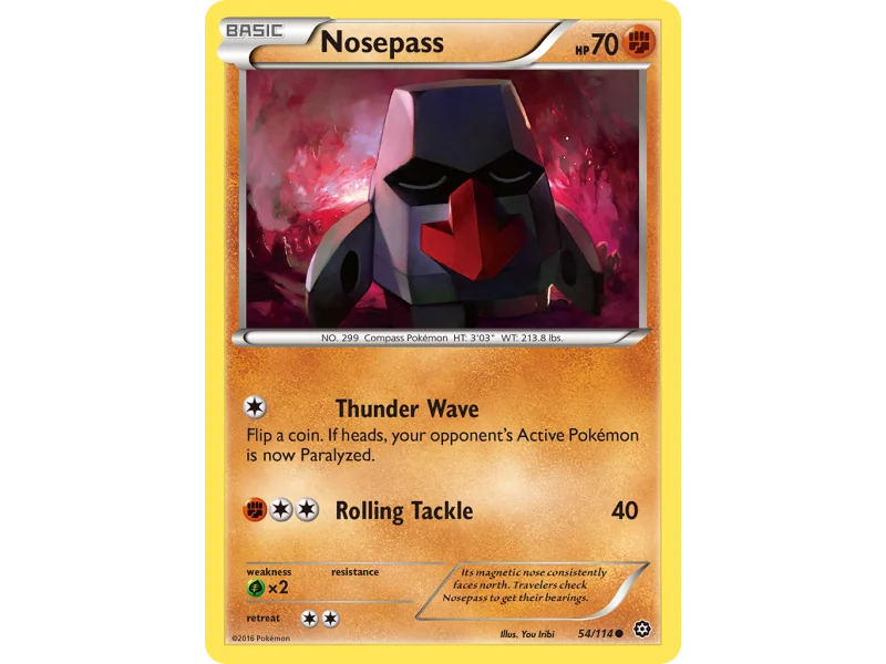 Nosepass (Reverse Holo)