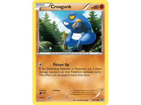 Croagunk (Reverse Holo)