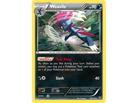 Weavile (Reverse Holo)