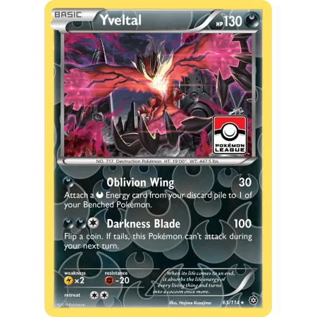 Yveltal (Reverse Holo)