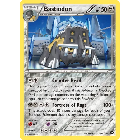 Bastiodon (Reverse Holo)