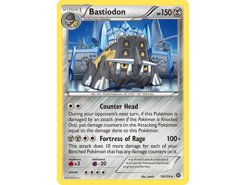 Bastiodon (Reverse Holo)