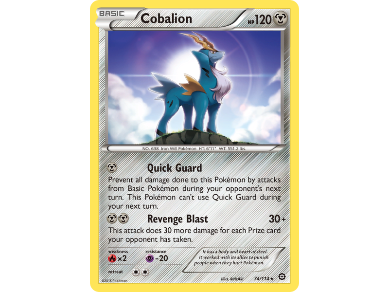 Cobalion (Reverse Holo)