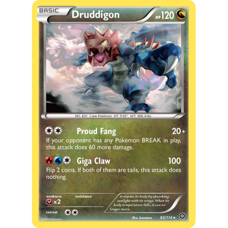 Druddigon (Reverse Holo)