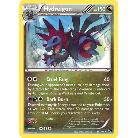 Hydreigon (Reverse Holo)