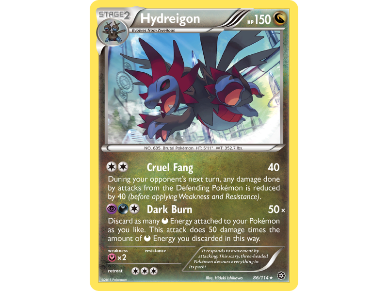 Hydreigon (Reverse Holo)