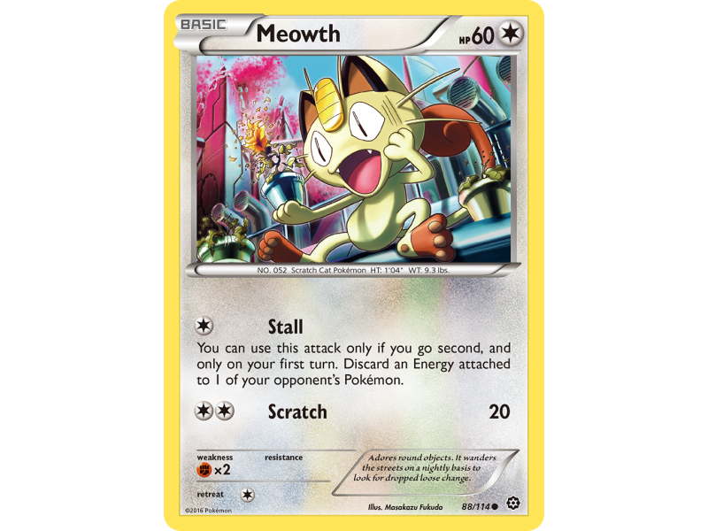 Meowth (Reverse Holo)